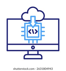 Firmware Icon Element For Design