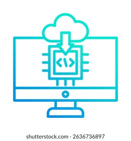 Firmware Icon Element For Design