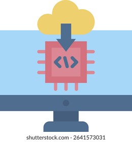 Firmware Icon Element For Design