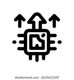 firmware line icon. Clean and minimalist vector icon for websites, mobile apps, presentations, and logos. Fully scalable and customizable for any project.