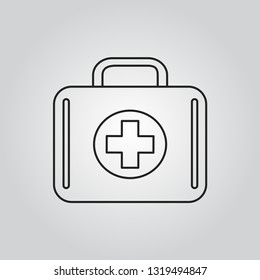 Firs aid kit icon