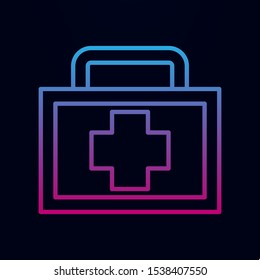 Firs aid kit nolan icon. Simple thin line, outline vector of blood donation icons for ui and ux, website or mobile application