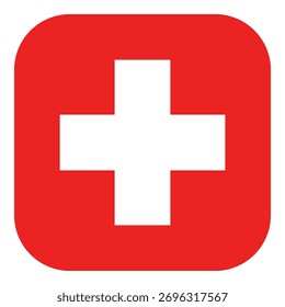 First aid and app icon on white
