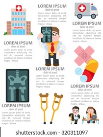First aid, bone fracture
