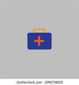 First aid box clip art for emergency situation 