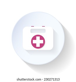 First aid box icon