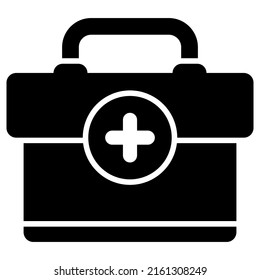 first aid box icon design, vector illustration, best used for web app