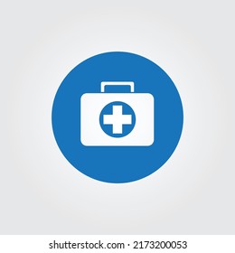 The First Aid Box icon design vector for, clinic, medical, website, safety,  illness, medicine, 