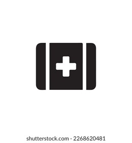 first aid box icon isolated