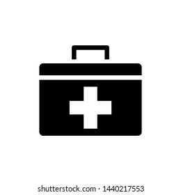 first aid box icon vector collection