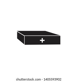 FIRST AID BOX ,  MEDICALE CASE ICON DESIGN , VECTOR EPS10