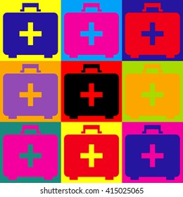 First aid box sign
