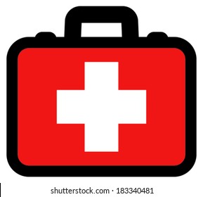 First Aid Box Vector Icon