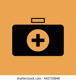 First aid box vector icon