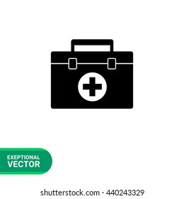 First Aid Case Vector Icon