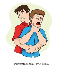 First Aid Choke, Heimlich Maneuver 