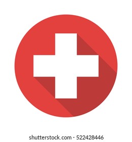First aid cross icon