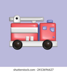 First aid, emergency concept. Realistic 3d object cartoon style. Vector colorful illustration. 