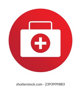 First aid flat style icon