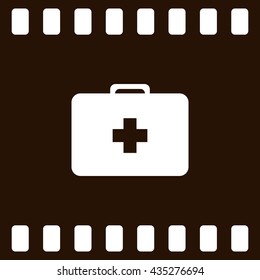 First aid flat style icon vector illustration