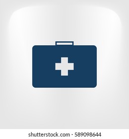 First aid flat style icon vector illustration