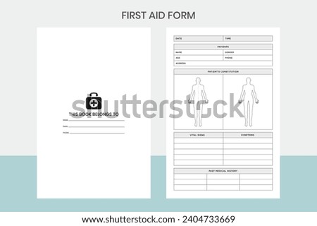 First Aid Form Kdp Interior