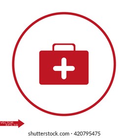 first aid, hospital. first aid kit icon
