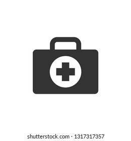 First aid icon design template vector isolated illustration