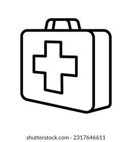 First aid icon design template vector