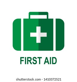 First Aid Icon. Emergency or Fast Response Illustration As A Simple Vector Sign & Trendy Symbol for Design and Websites, Presentation or Mobile Application.