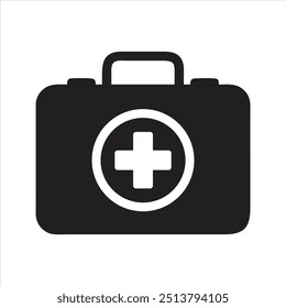 First aid icon. Healthcare and medicine. Humanitarian aid icon