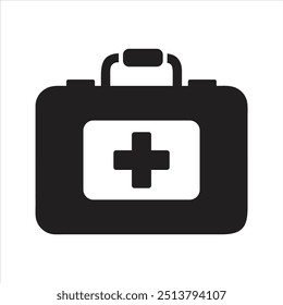 First aid icon. Healthcare and medicine. Humanitarian aid icon