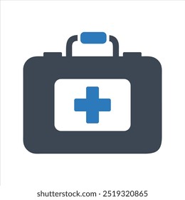 First aid icon. Healthcare and medicine. Humanitarian aid icon