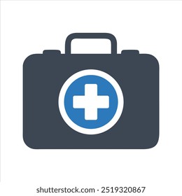 First aid icon. Healthcare and medicine. Humanitarian aid icon