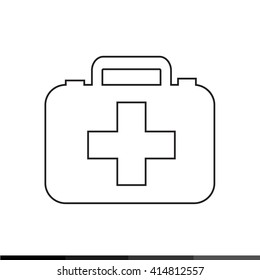 First aid icon illustration design