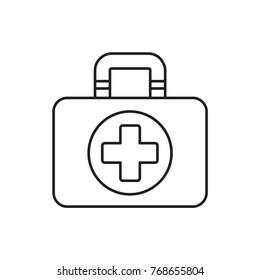 first aid icon illustration isolated vector sign symbol