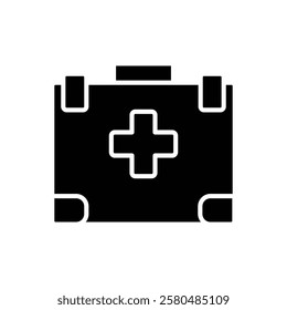 First aid icon isolated on white background. Case symbol modern, simple, vector, icon for website design, mobile app, ui. Vector Illustration