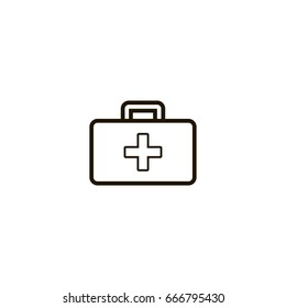 first aid icon. sign design