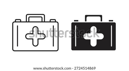 First aid icon in simple flat trend modern graphic design abstract logotype element