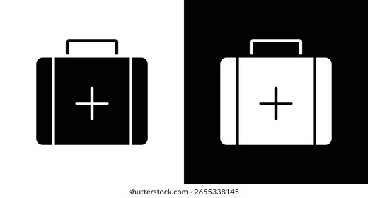 Icono de primeros auxilios colección. Vector plano ilustración de stock.