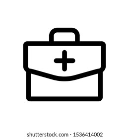 First aid Icon in trendy flat style isolated on grey background. Medical symbol for your web site design, logo, app, UI. Vector illustration, EPS10.