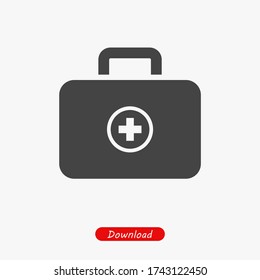 First aid icon vector eps 10