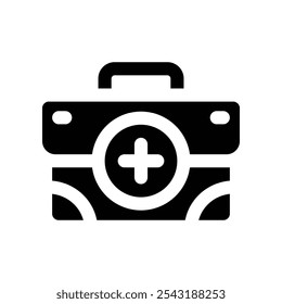 first aid icon. vector glyph icon for your website, mobile, presentation, and logo design.