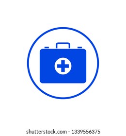 First aid icon. Vector illustration