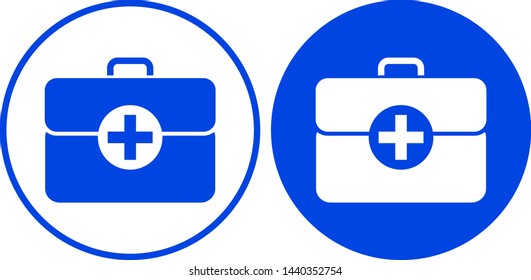 First aid icon. Vector illustration