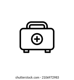 First aid icon vector illustration logo template for many purpose. Isolated on white background.