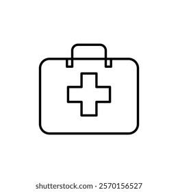 First aid icon Vector logo set flat