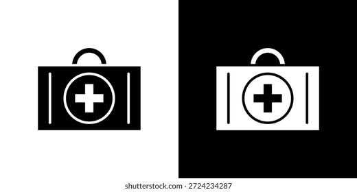 Icono de primeros auxilios. Plantilla de Vector. Concepto Icon diseño plano.