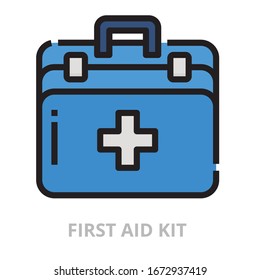 First aid icon for website, application, printing, document, poster design, etc.