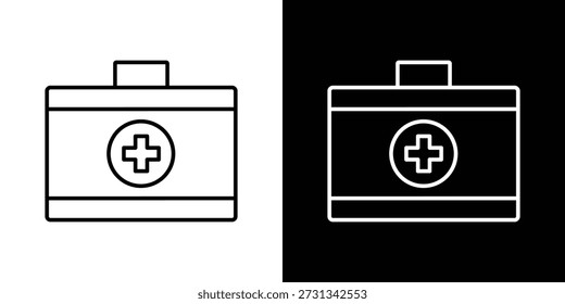 First aid icons Simple element collection.